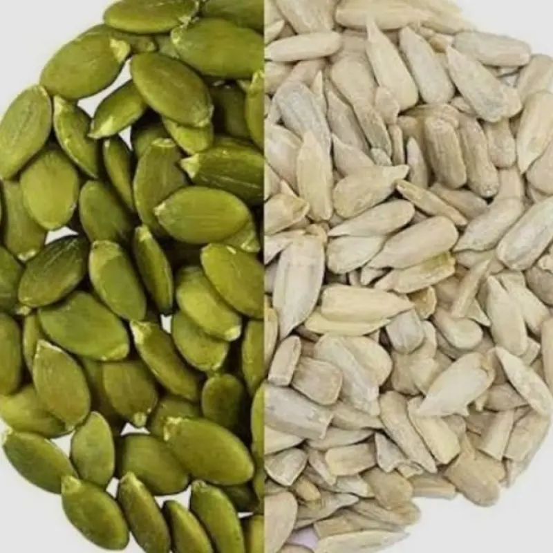 🎃 Pumpkin seed and 🌻 Sunflower seed