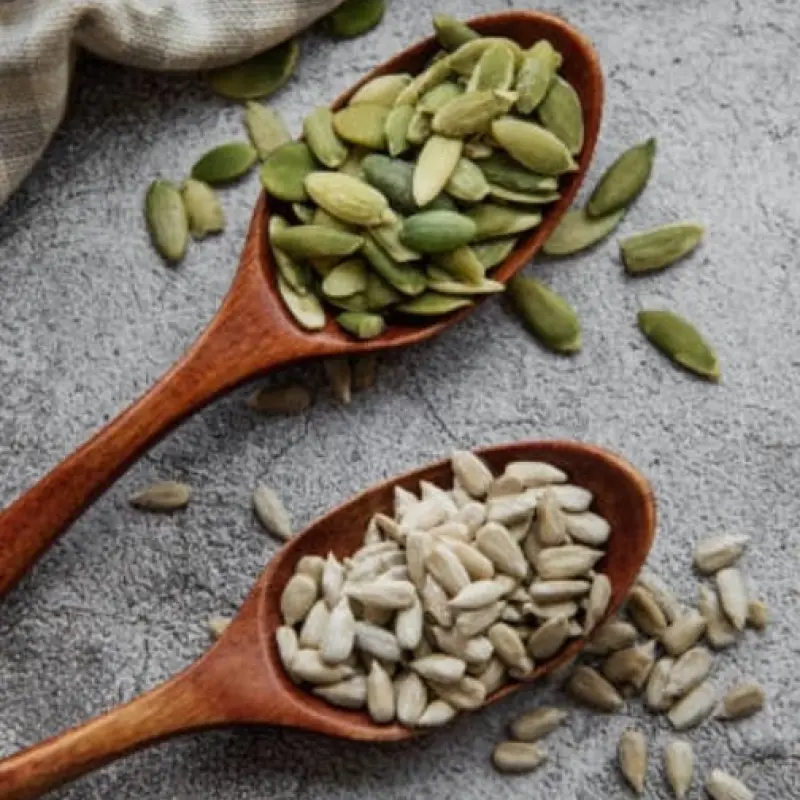 🎃 Pumpkin seed and 🌻 Sunflower seed