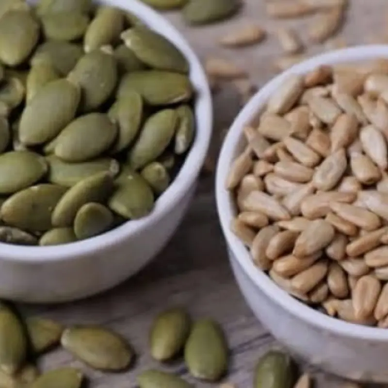 🎃 Pumpkin seed and 🌻 Sunflower seed